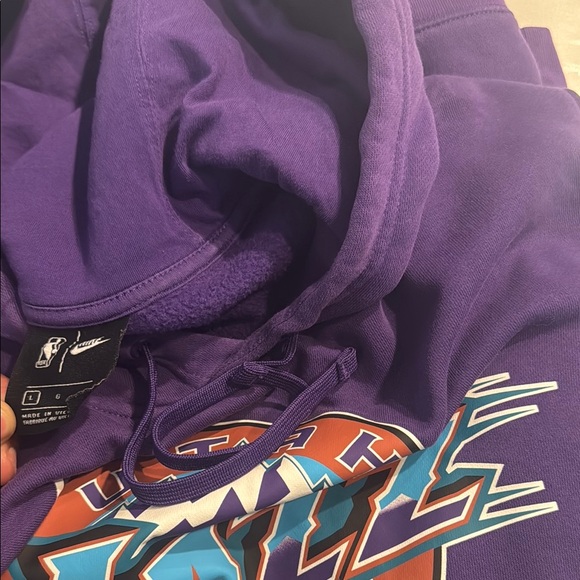 Utah Jazz Purple Sweatshirt - Picture 2 of 3